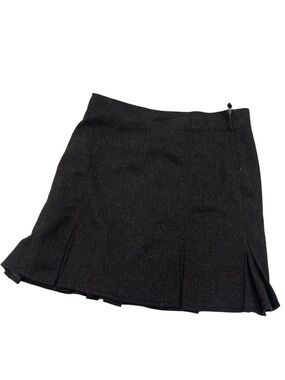 Y2K 2000s Brown Pleated Studio M Skirt